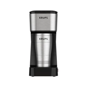 2 Cup Coffee Maker Simply Brew Stainless Steel Single Serve Drip Coffee Machine - Picture 1 of 7