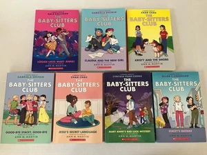 The Baby-Sitters Club Graphic Novels 7 Books 8-14 Scholastic Paperback - Imagen 1 de 13