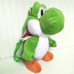 Nintendo Yoshi Rucksack 18 Zoll Plüsch Mario Bros Grün Stofftier 2012 Cosplay Reise - Bild 1 von 8