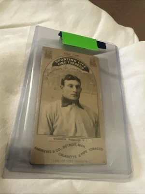 HONUS WAGNER Sporting Life TABACO FINO Piratas de Pittsburgh RARO Foto 1 de 3