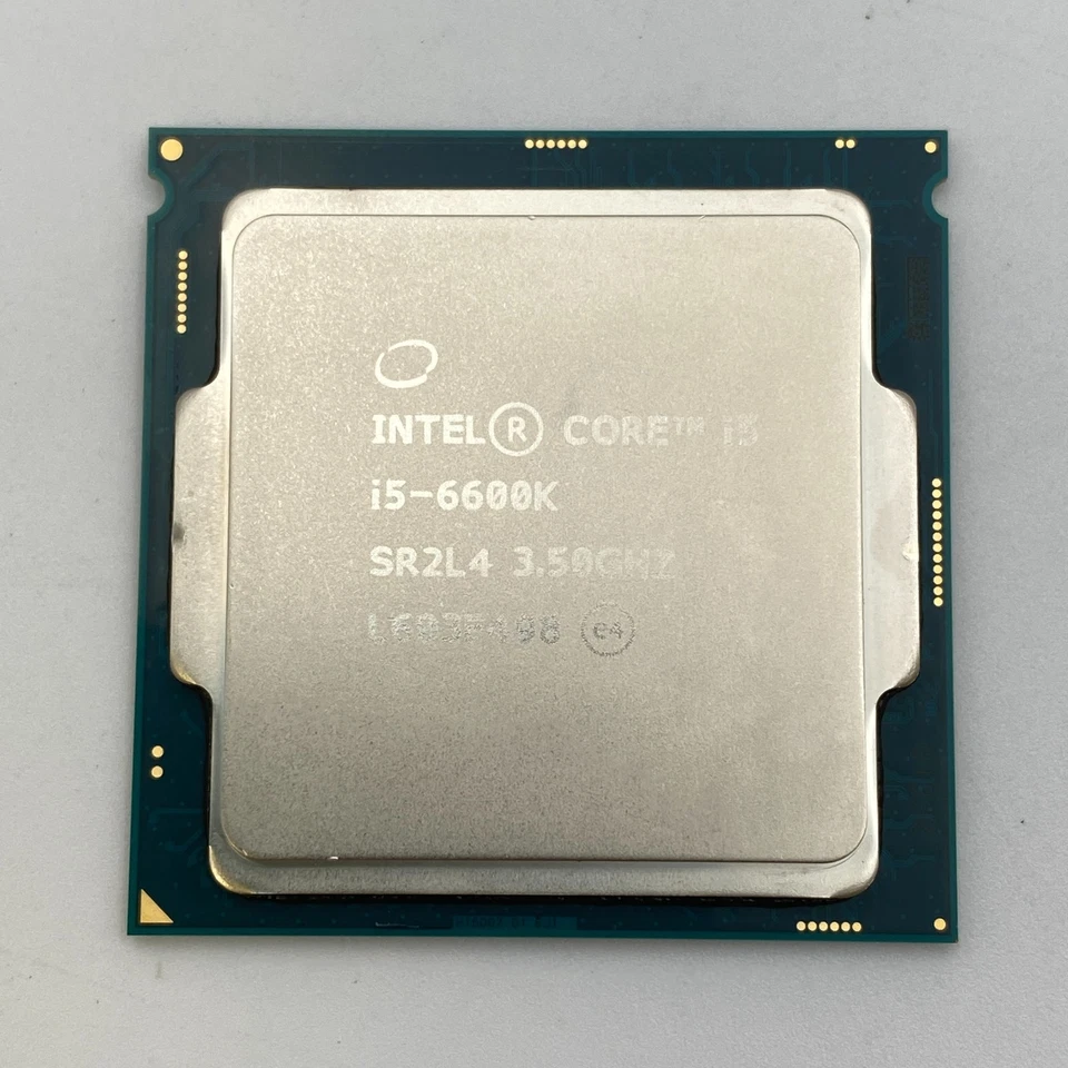 Procesador Intel Core i5-6600K de escritorio (3,5 GHz, 4 núcleos, LGA1151) Skylake - Bueno Foto 1 de 2