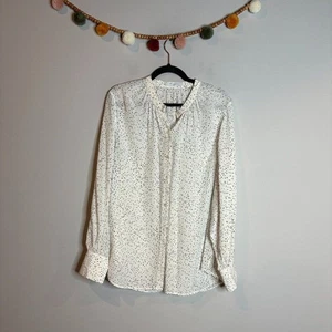 Blusa de seda estampada a lunares Equipment Femme - Imagen 1 de 4