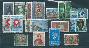 1963 ITALIA REPUBBLICA ANNATA COMPLETA 19 VALORI NUOVI INTEGRI MNH MF7201 - Imagen 1 de 1