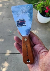 Raro coltello da stucco artigianale con manico in legno 942027 USA 7 pollici - Foto 1 di 7
