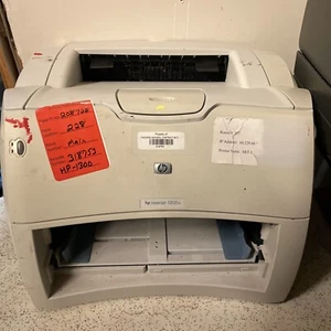 Vintage HP LaserJet 1300n Workgroup Laser Printer Tested Working (C01) - Picture 1 of 4