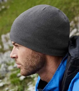 Beechfield Water Repellent Active Beanie Lightweight Breathable Water Repellent - Picture 1 of 1