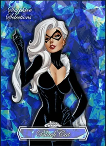 Black Cat Sapphire Award - Topps Marvel Collect Digital card - Picture 1 of 9