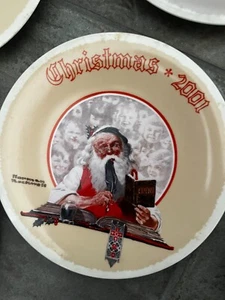 Norman Rockwell Plate Set (18 Plates Total) - Picture 1 of 24