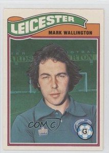 1978-79 Topps English Footballers Mark Wallington #261 Rookie RC