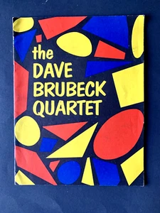 IL QUARTETTO DAVE BRUBECK CIRCA 1965 LIBRETTO CON BIOGRAFIE - Foto 1 di 8