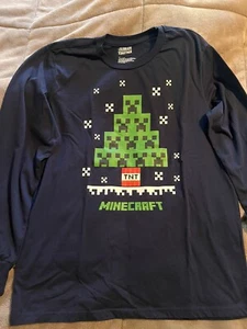 Family christmas Shirt. Minecraft. Lot Of 4. - Picture 1 of 3