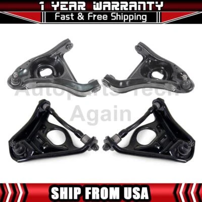 Mevotech 4 Front Control Arm Assembly Fits 1977-1996 Chevrolet Caprice - Image 1 of 4