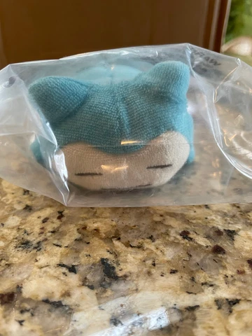 Pokémon Center Snorlax Comfy Cuddlers Sleeping Mini Plush Figure Kuttari Cover