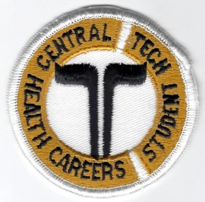 CENTRAL TECH - Parche para estudiantes de carreras de salud [posiblemente Oklahoma] - Imagen 1 de 1