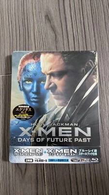 X-MEN FIRST CLASS & DAYS OF FUTURE PAST JAPAN Blu-ray STEELBOOK *SEALED* - Image 1 of 4