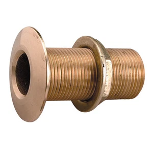 Perko 1/2" Thru-Hull Fitting w/Pipe Thread Bronze MADE IN THE USA - Picture 1 of 1