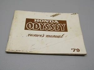 1979 HONDA FL250 ODYSSEY FACTORY OEM OWNER'S MANUAL - Picture 1 of 3
