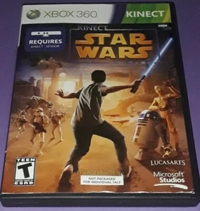 STAR WARS Xbox 360 Game Kinect 2012 Microsoft 2 Disc Fight Racing Lucas Arts - Picture 1 of 1
