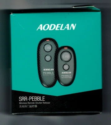 Aodelan Pebble Wireless Shutter Remote Works 80+ Meters SRR-Pebble NEW OPEN BOX! - Image 1 of 4