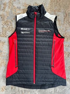 Mens Porsche Gilet Motorsport Driver's Selection Insulated Puffer Vest Jacket-S - Picture 1 of 6