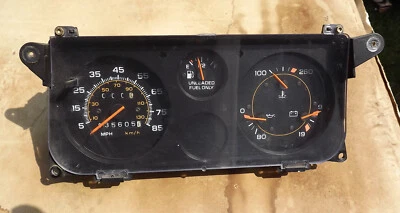 Instrument Cluster Speedometer 1993-1995 Chevy GMC G10 G20 G30 Van 135605 - Image 1 of 4