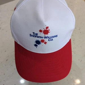 Vintage "The Sherwin-Williams Co." Snapback Trucker Hat Cap - Picture 1 of 8