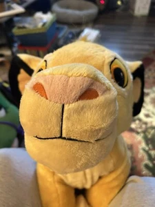 Disney Lion King Young Simba Large 27+"  Deluxe Plush  Animal "Super Soft" EUC - Picture 1 of 10