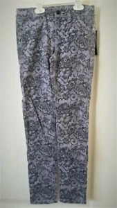 NEW JOE'S Girls Ultra Slim Fit Pants The Jegging Size 12 Lilac/Black - Picture 1 of 6
