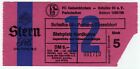 Ticket BL FC Schalke 04 - Fortuna Düsseldorf 1985/86