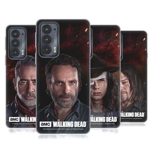 OFFICIAL AMC THE WALKING DEAD SEASON 8 PORTRAITS GEL CASE FOR MOTOROLA PHONES 2 - Picture 1 of 11
