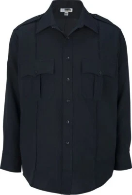 Edwards Garment #1275 Long Sleeve Security Uniform Shirt - Midnight - L35 - Image 1 of 3