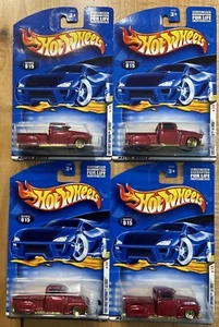 2001 Hot Wheels LA TROCA FIRST EDITIONS 3/36 #015, Lot Of 4 Red Flake - Picture 1 of 3