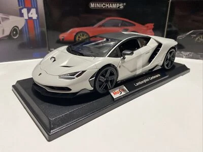 Lamborgini Centenario - Blanco Mate Escala 1/18 Maisto Edición Especial - Nuevo Foto 1 de 4