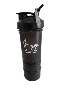 Puppy Love Dog Water Bottle Cup 25 oz Capacity - Picture 1 of 9