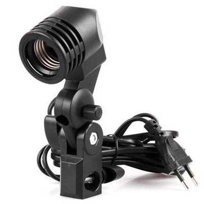 Light Bulb Holder E27 Lamp Flash Photo Studio Umbrella Mount Socket Bracket  - Image 1 of 4