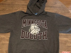Sudadera con capucha gris mediano Minnesota Duluth Bulldogs Champion - Imagen 1 de 9