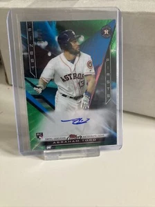 2020 Topps Finest Firsts Green Refractor /99 Abraham Toro #FFA-AT Rookie Auto - Picture 1 of 3