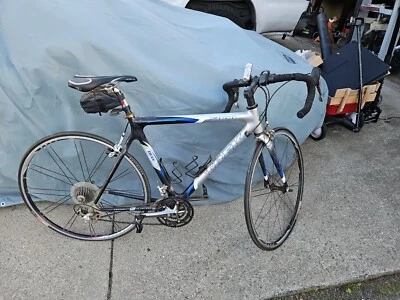 Bicicleta de carreras TREK 5000 OCLV 58 cm. 2005. Shimano Ultegra y 105 Triple Cadena R Foto 1 de 4