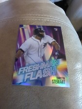 2019 Topps Chrome Freshman Flash CHRISTIN STEWART RC #FF-2 Detroit Tigers