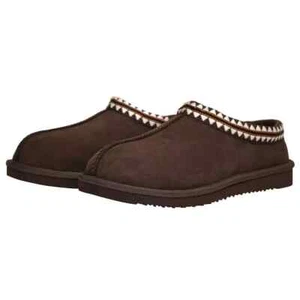 Kirkland Unisex Shearling Slipper Woman's Sz 8 Brown art. 7771737 - Picture 1 of 4