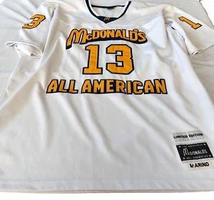Vintage McDonald's All American Dan Marino Jersey #13 White 54 Autographed LTD - Picture 1 of 6
