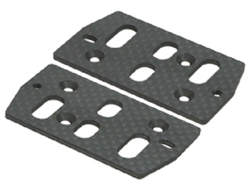 3RACING AX10-19/WO Graphite Servo Plate  - Image 1 of 1