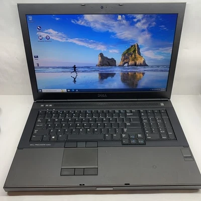 Dell Precision M6800 i7-4940MX 16GB 256GB +128GB Nvidia Quadro K5100M W10Pro FHD - Image 1 of 4