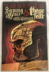 Ark Of The Covenant Signed Autographed Poster Self Harvest Separation Facedown - Picture 1 of 4
