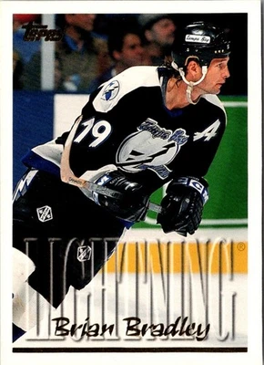 1995 Topps Brian Bradley #148 Tampa Bay Lightning Hockey Card - Image 1 of 2