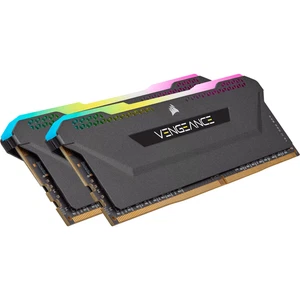 VENGEANCE RGB PRO SL 32GB (2x16GB) DDR4 DRAM 3600MHz C18 Memory Kit – Black - Picture 1 of 3