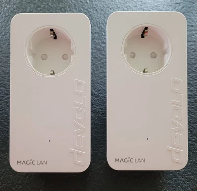 devolo Magic 2 LAN Starter Kit LAN bis zu 2.400 Mbit/s Set mit 2 Powerline - Bild 1 von 3