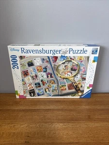 Ravensburger Puzzle Disney My Favorite Stamps 16 7067. 2000 Pieces 100% Complete - Picture 1 of 7