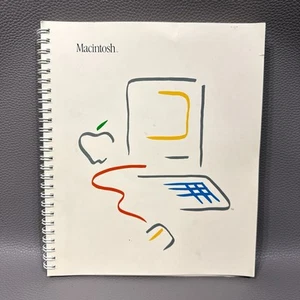 Original Apple Macintosh 128k User Owner's Manual 030-0687-B Picasso Good Shape - Afbeelding 1 van 6