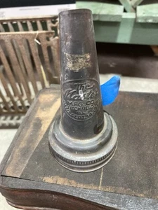 Antiker "Meister" Ölflasche Trichter Ausgießer  - Bild 1 von 4